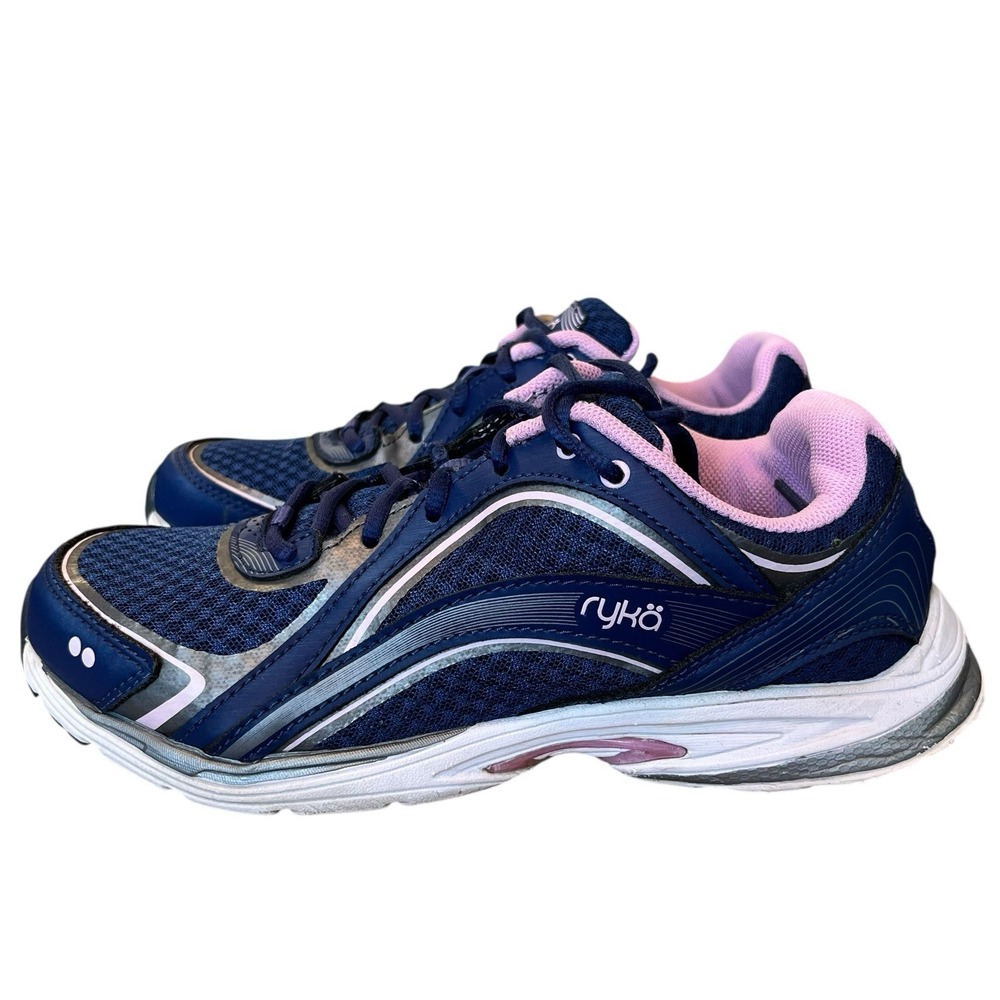 Ryka Sky Walk Womens Size 5.5 M Blue Walking Running Shoes Sneakers Athletic Gym